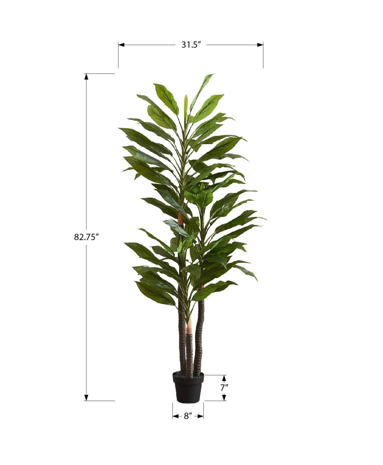 Plante artificielle 83"