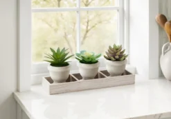 Plante artificielle 6" (boîte de 3)