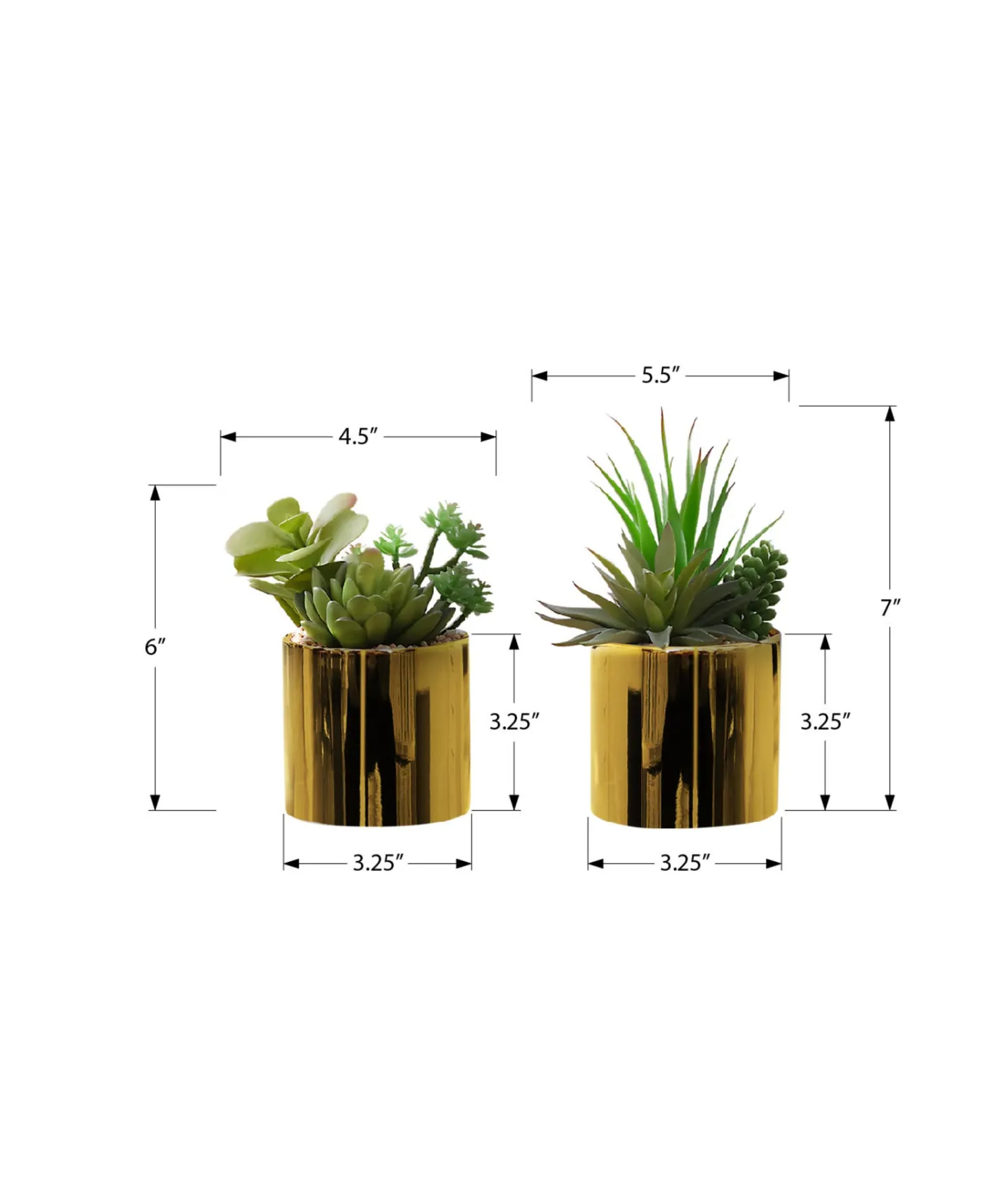 Plante artificielle 7" (boîte de 2)