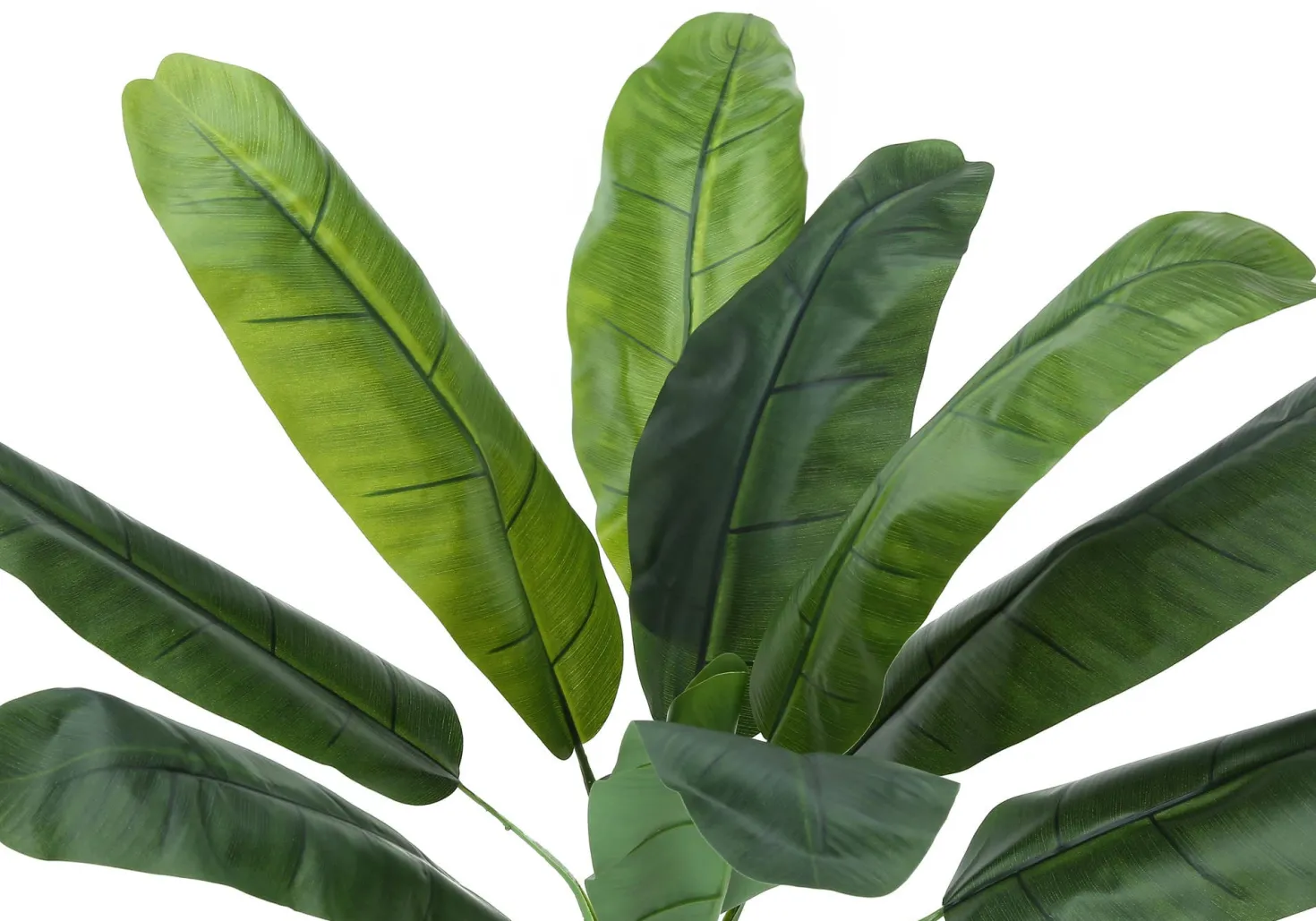 Plante artificielle - 43"H, bananier intérieur pot 5"
