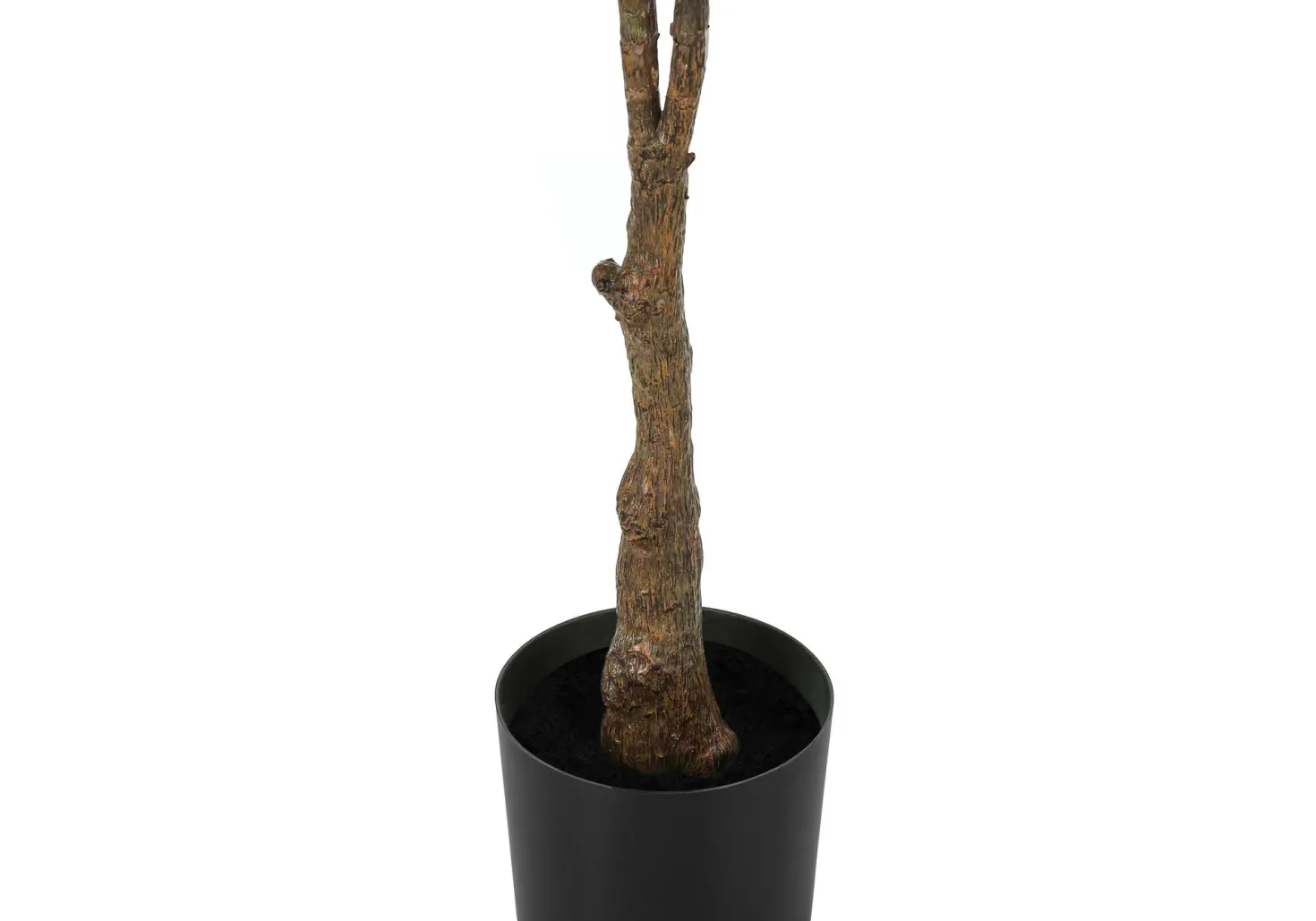 Plante artificielle - 52"H, caoutchouc intérieur pot 5"