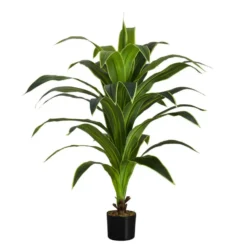 Plante artificielle - 47"H, dracaena intérieur pot 5"