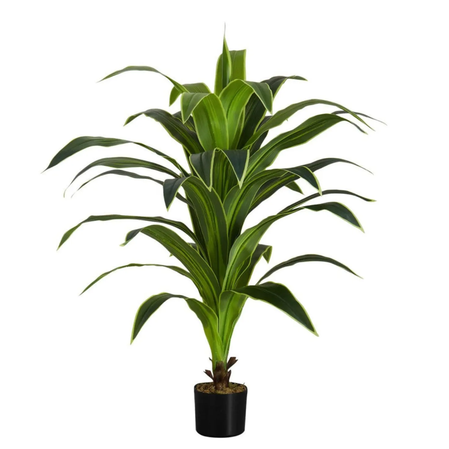 Plante artificielle - 47"H, dracaena intérieur pot 5"