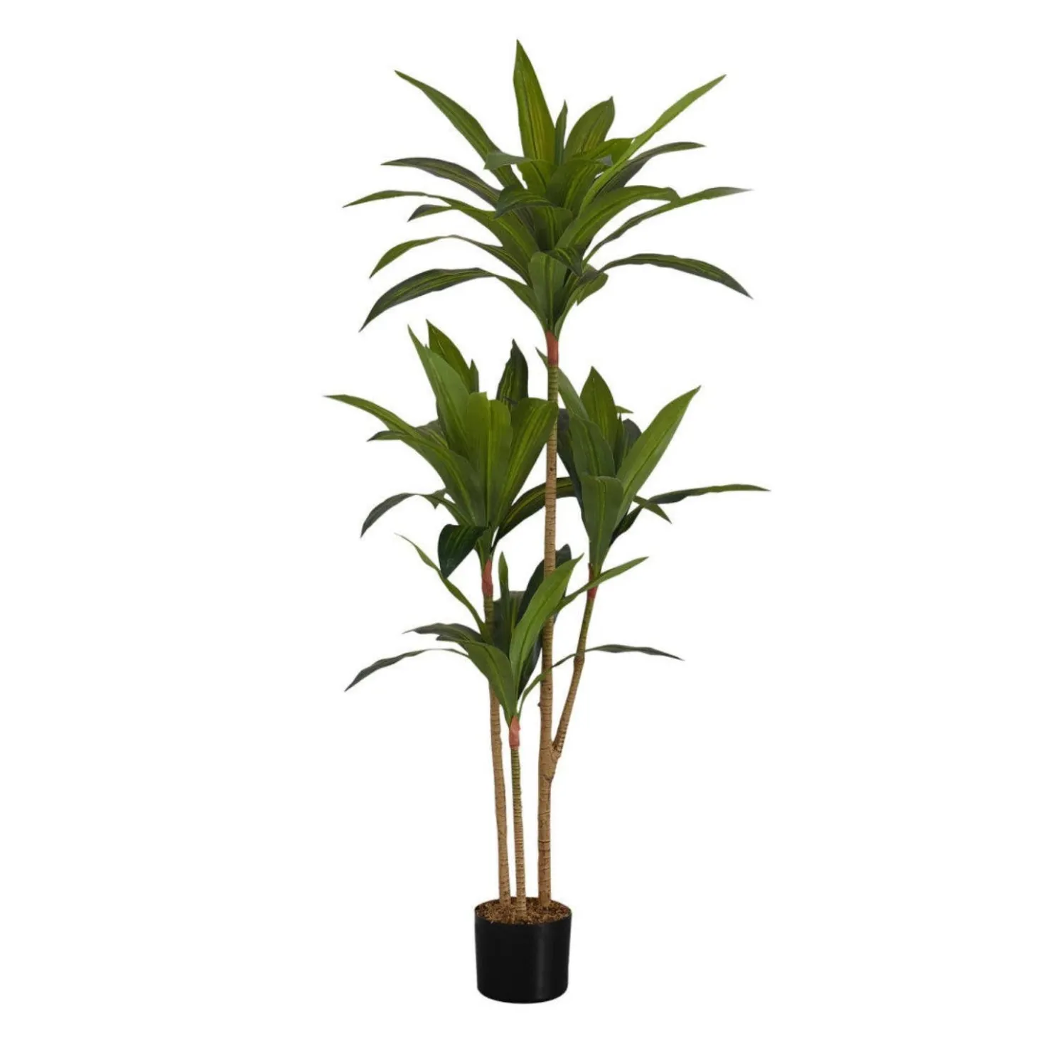 Plante artificielle - 51"H, dracaena intérieur pot 5"