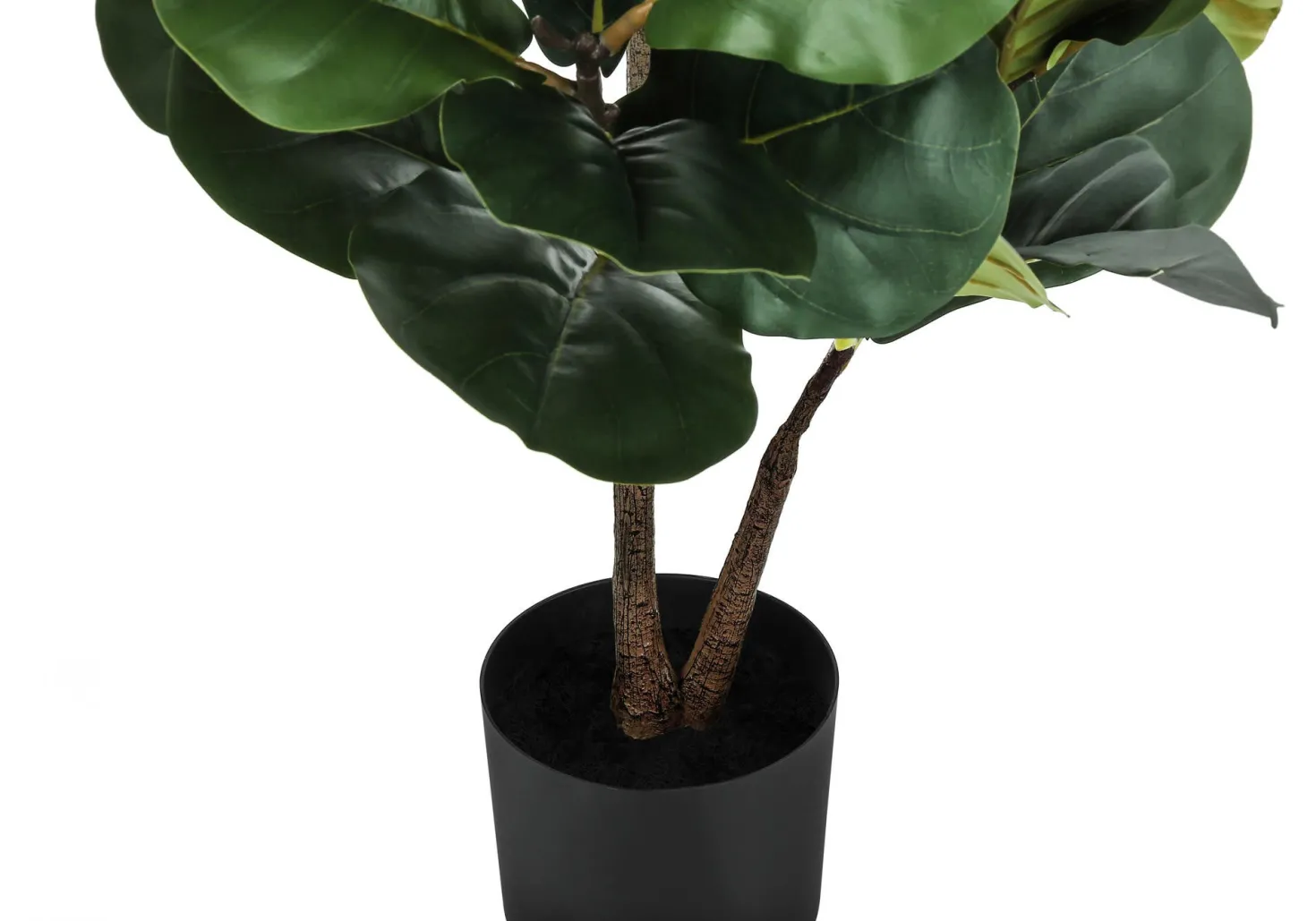 Plante artificielle - 49"H, figuier intérieur pot 5"