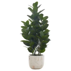 Plante artificielle - 31"H, garcinia intérieur pot 7"
