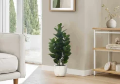 Plante artificielle - 31"H, garcinia intérieur pot 7"