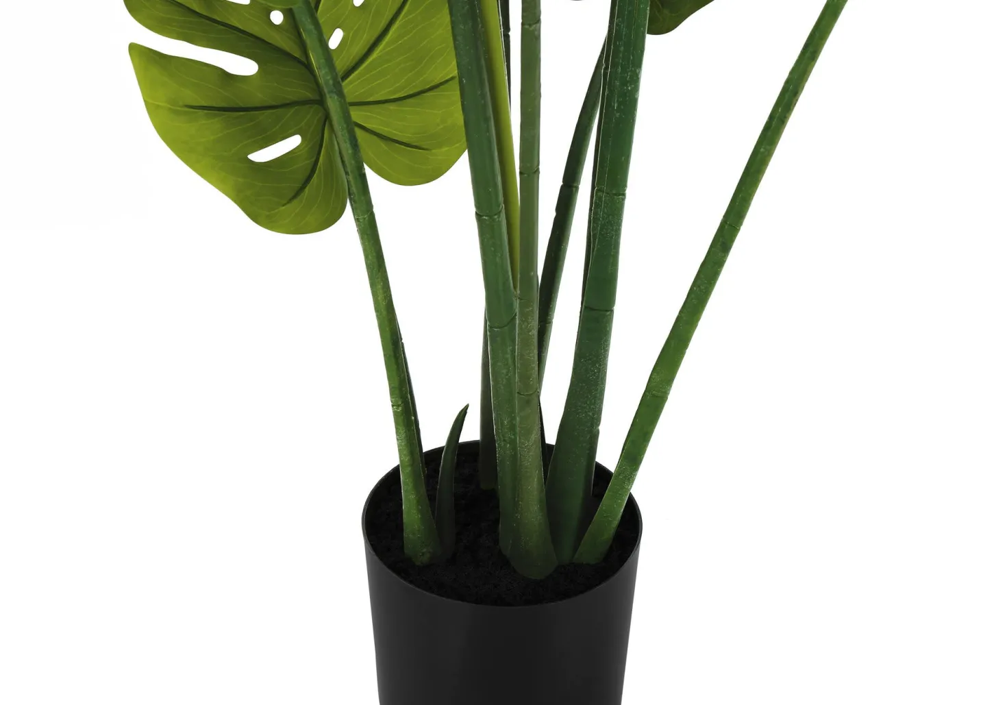 Plante artificielle - 45"H, monstera intérieur pot 6"