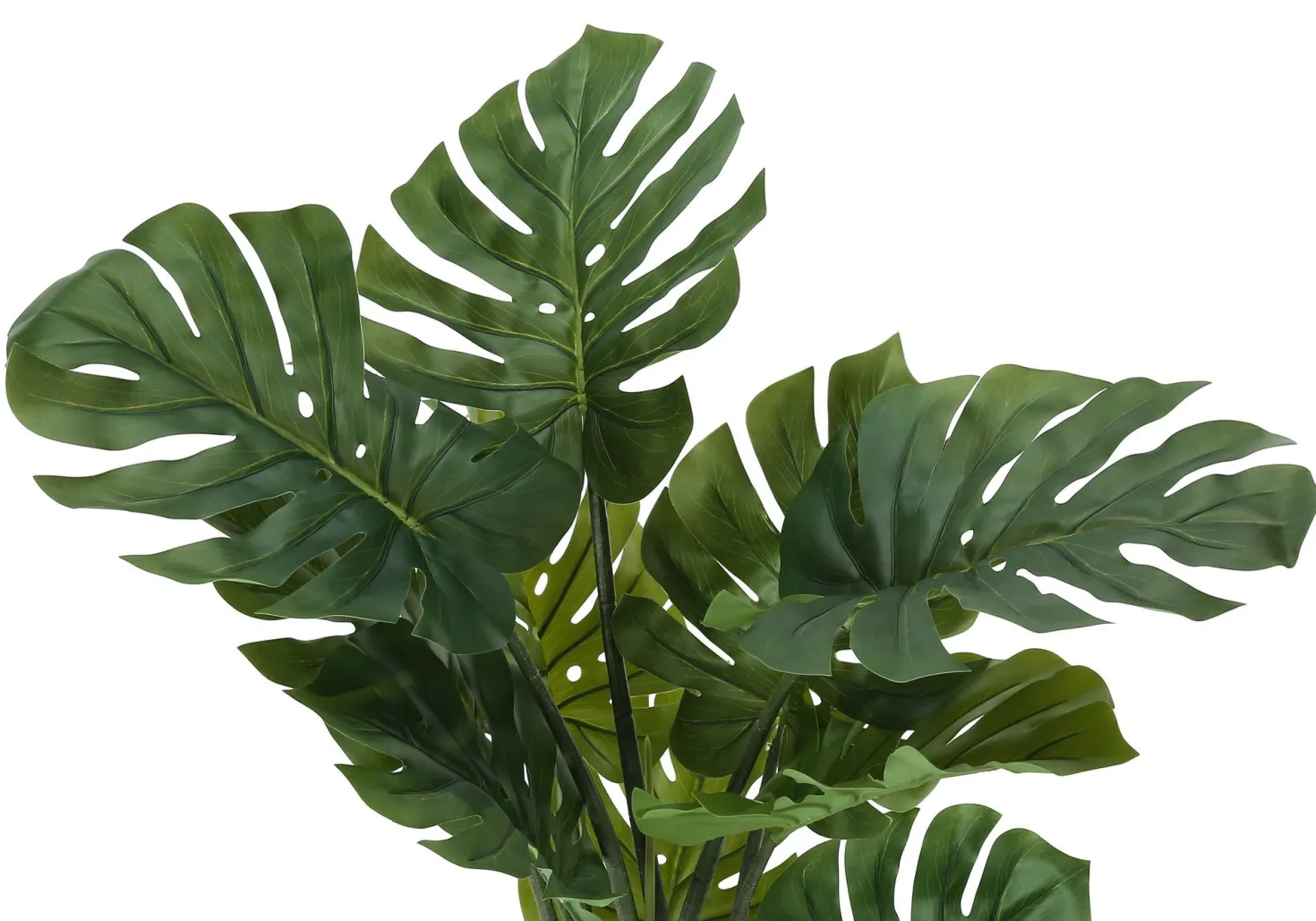 Plante artificielle - 45"H, monstera intérieur pot 6"