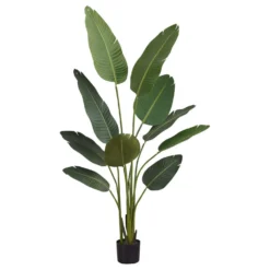 Plante artificielle - 60"H, oiseau de paradis pot 5"