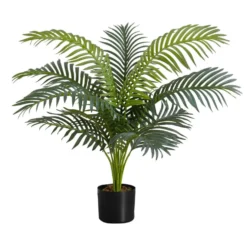 Plante artificielle - 34"H, palmier intérieur pot 5"