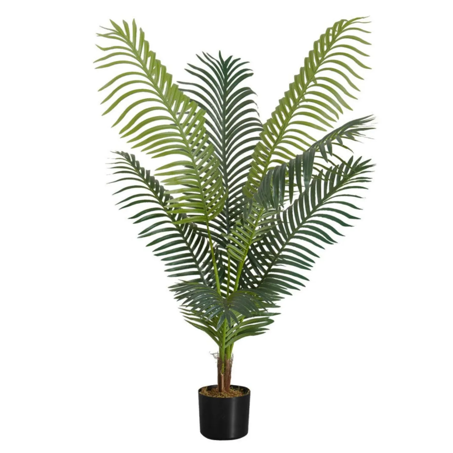 Plante artificielle - 47"H, palmier intérieur pot 5"