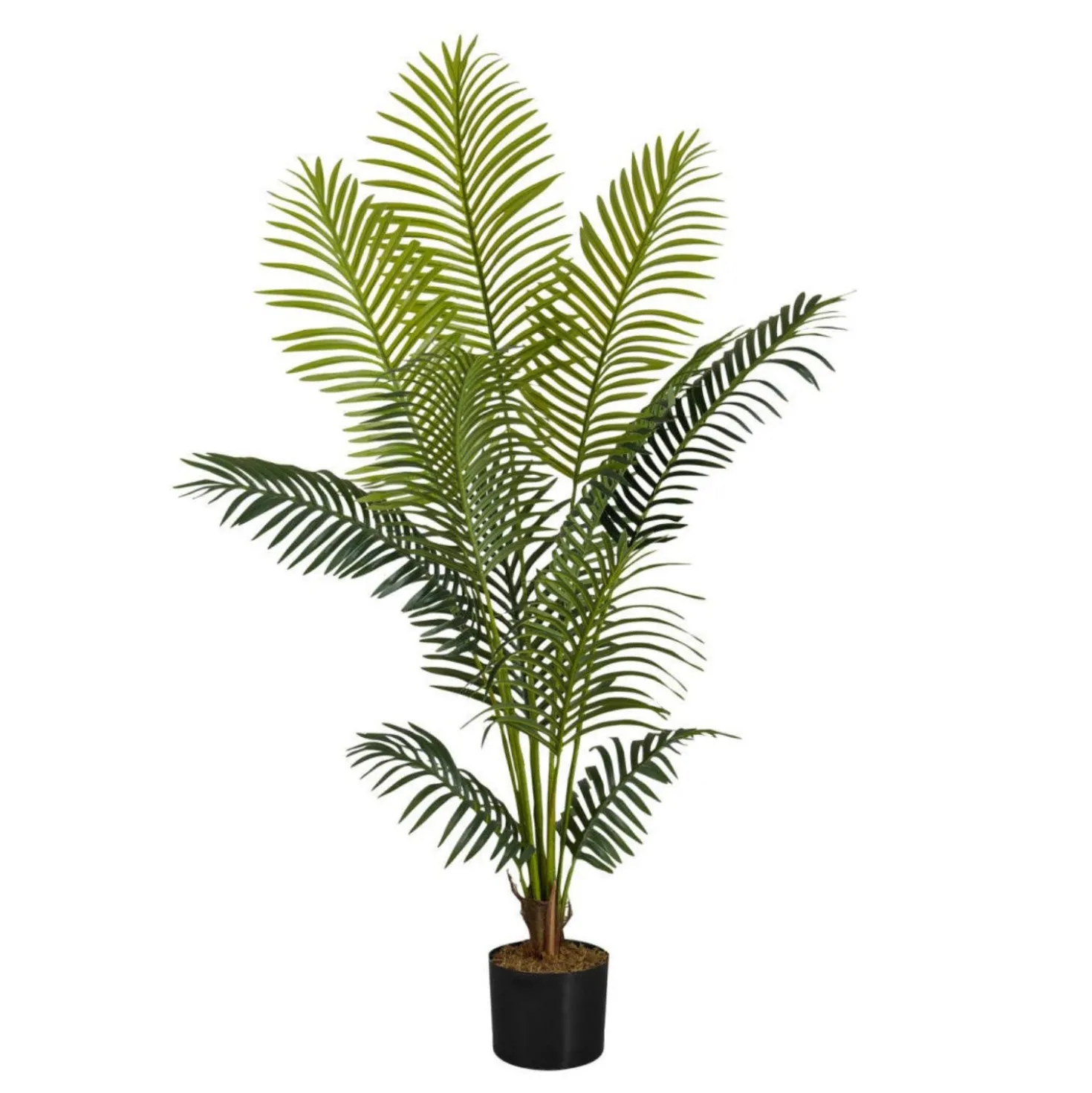 Plante artificielle - 57"H, palmier intérieur pot 5"