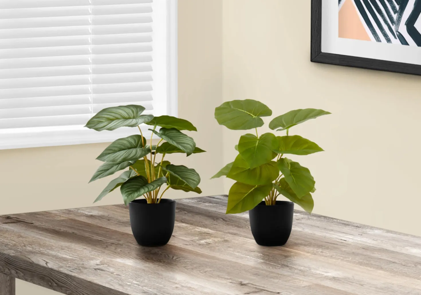 Plante artificielle - 2mcx, 13"H epipremnum pot 4"