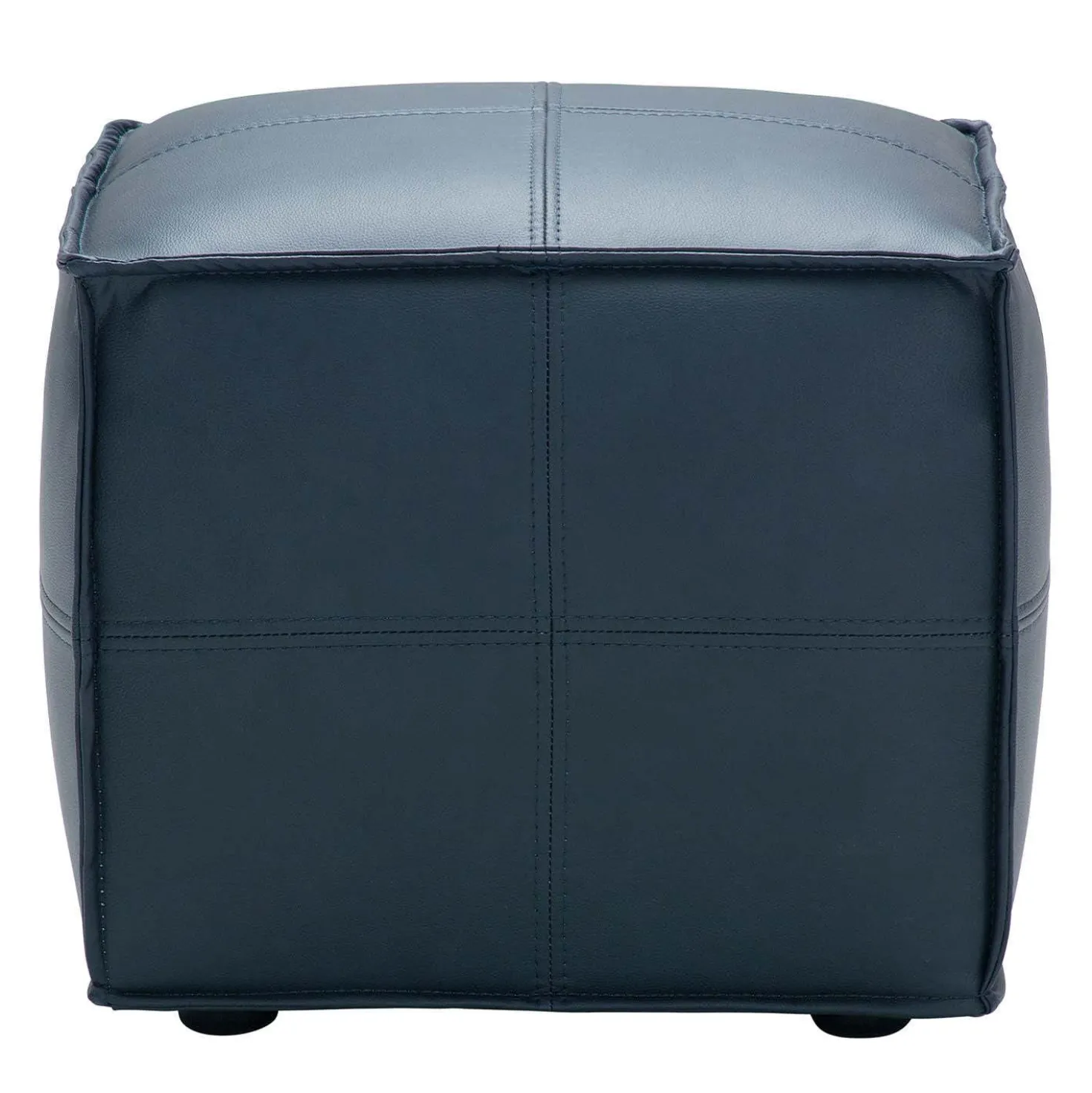 Pouf cubique - bleu