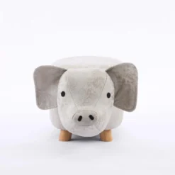 Pouf en forme de cochon