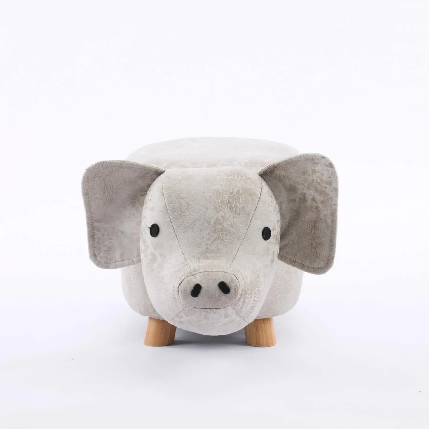 Pouf en forme de cochon