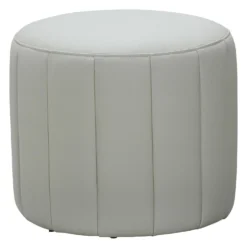 Pouf rond - gris
