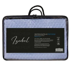 Protège-matelas imperméable et frais double