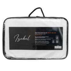 Protège-matelas imperméable et réversible king