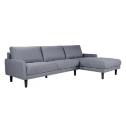 Sectionnel avec chaise longue à droite