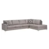 Sectionnel avec chaise longue à droite