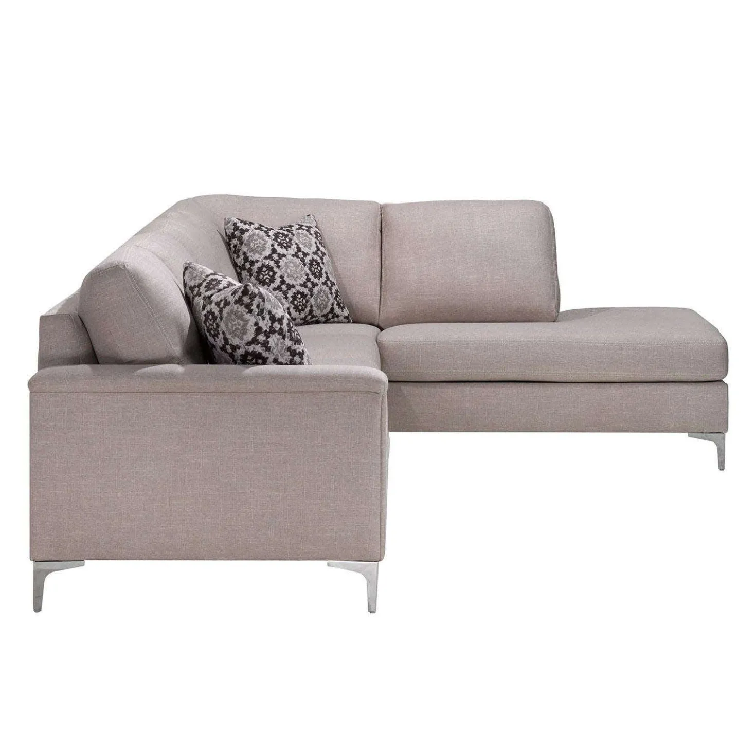 Sectionnel avec chaise longue à droite