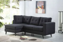 Sectionnel avec chaise longue à gauche