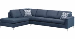 Sectionnel avec chaise longue à gauche