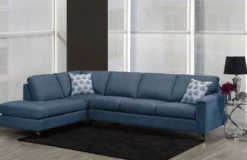 Sectionnel avec chaise longue à gauche