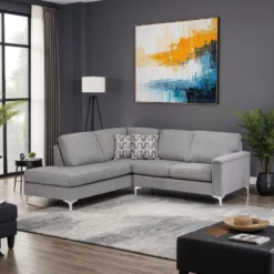 Sectionnel avec chaise longue à gauche