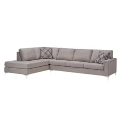 Sectionnel avec chaise longue à gauche