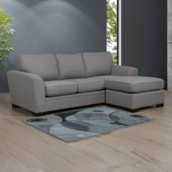 Sectionnel avec chaise longue réversible