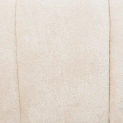 Sectionnel de style guimauve avec chaise longue à droite - crème