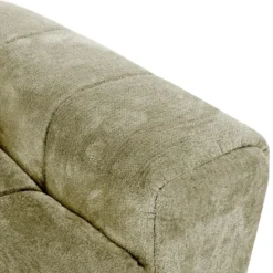 Sectionnel de style guimauve avec chaise longue à gauche - sauge