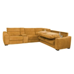 Sectionnel-lit inclinable électrique topaz avec console - 6 mcx