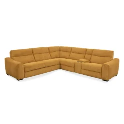 Sectionnel-lit inclinable électrique topaz avec console - 6 mcx