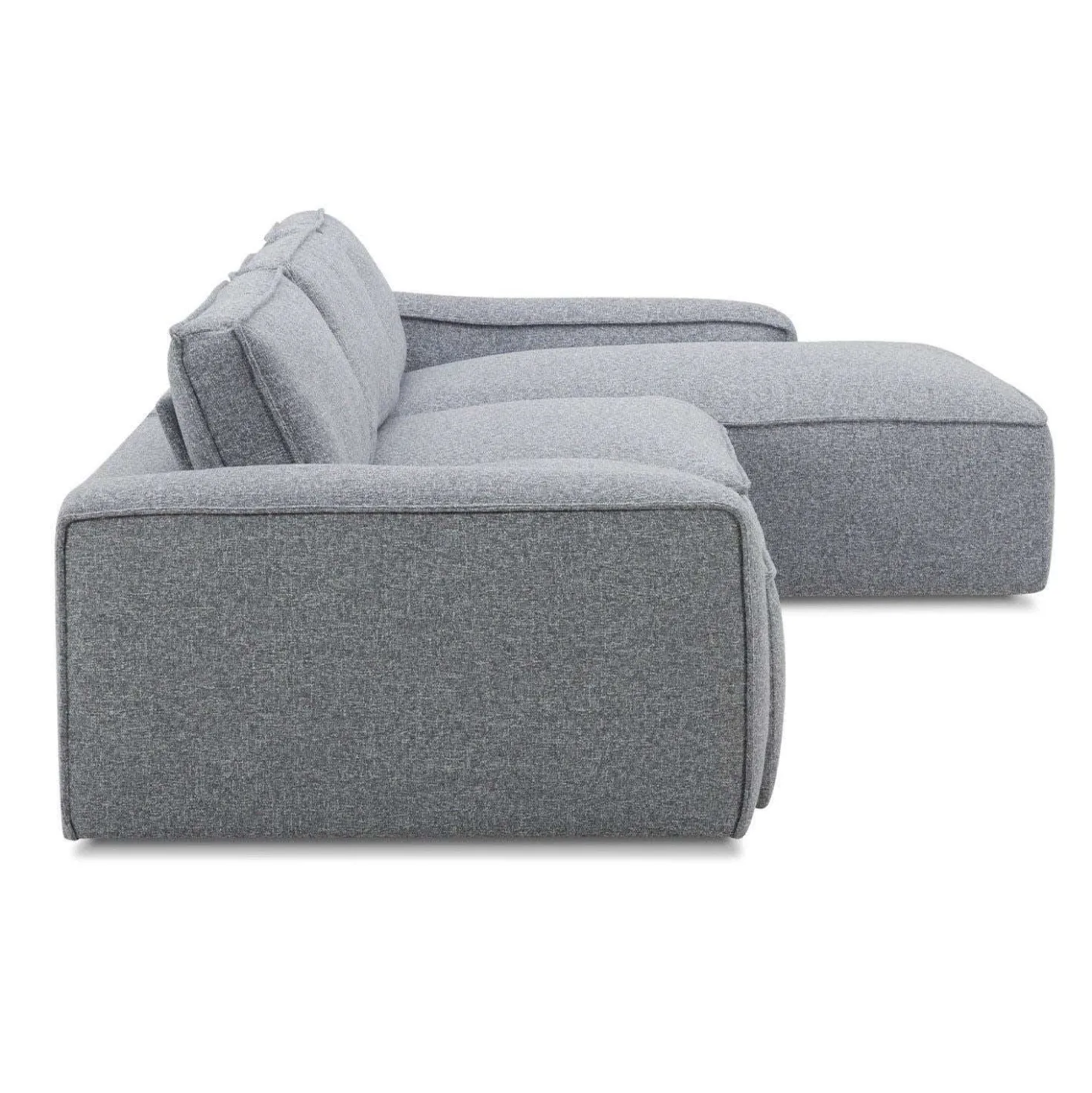 Sectionnel modulaire avec chaise longue à droite - 3 mcx