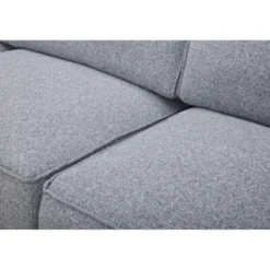 Sectionnel modulaire avec chaise longue à droite - 3 mcx