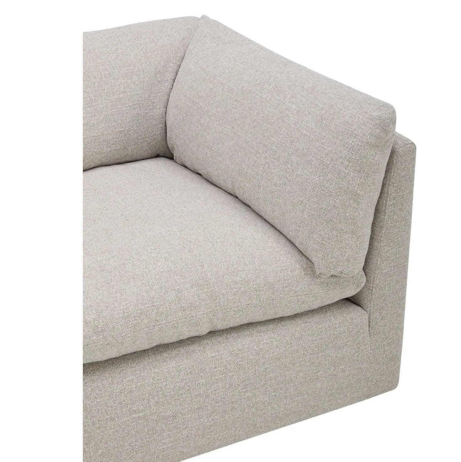 Sectionnel modulaire avec ottoman - 4 mcx
