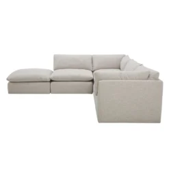 Sectionnel modulaire avec ottoman - 5 mcx
