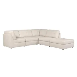 Sectionnel modulaire avec ottoman - 5 mcx