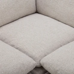Sectionnel modulaire avec ottoman - 6 mcx