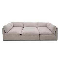 Sectionnel modulaire convertible - 6 mcx