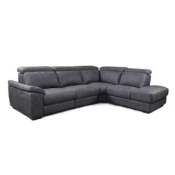 Sectionnel modulaire inclinable électrique avec appuis-tête ajustables - 4 mcx