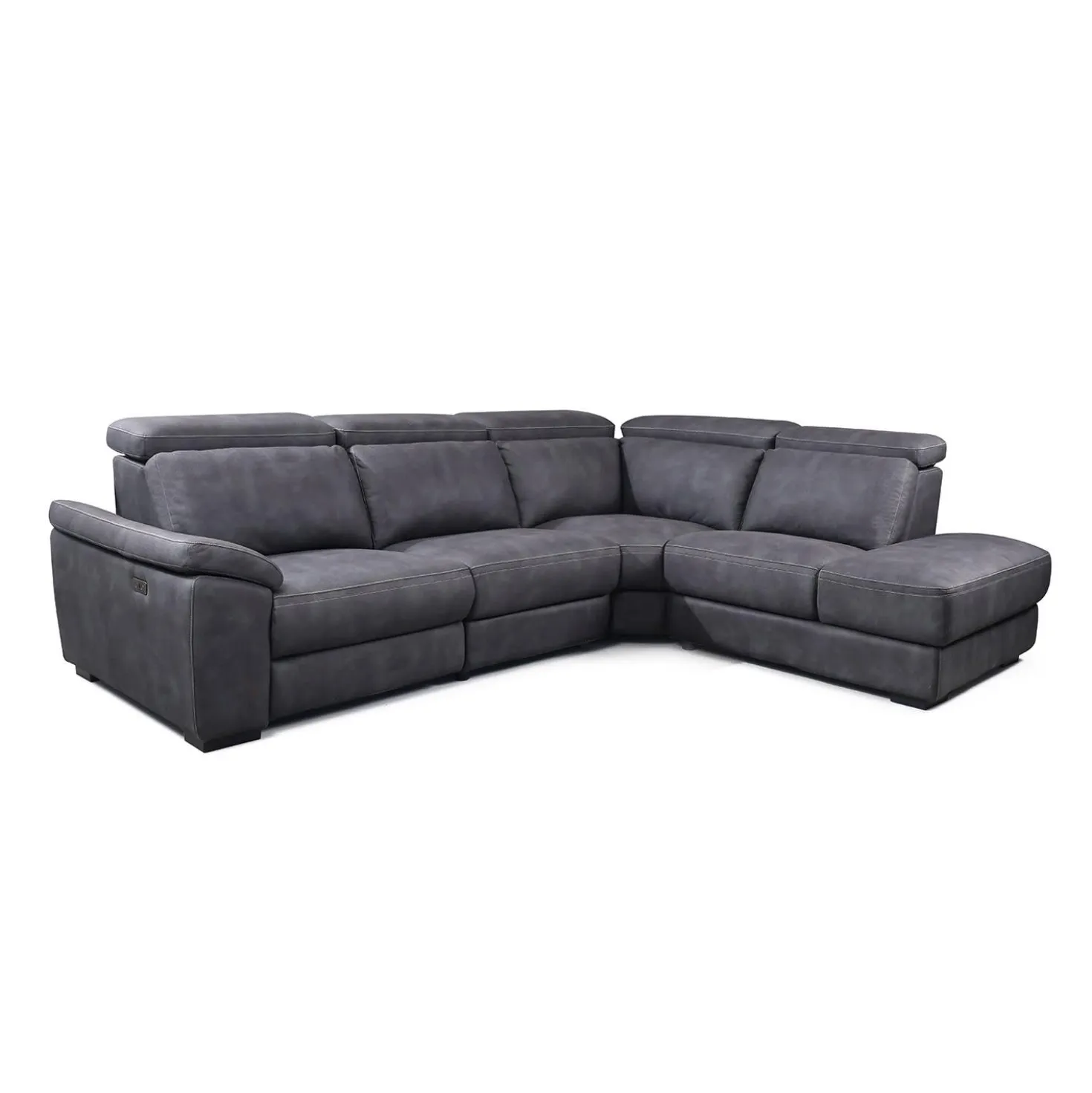 Sectionnel modulaire inclinable électrique avec appuis-tête ajustables - 4 mcx