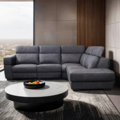 Sectionnel modulaire inclinable électrique avec appuis-tête ajustables - 4 mcx
