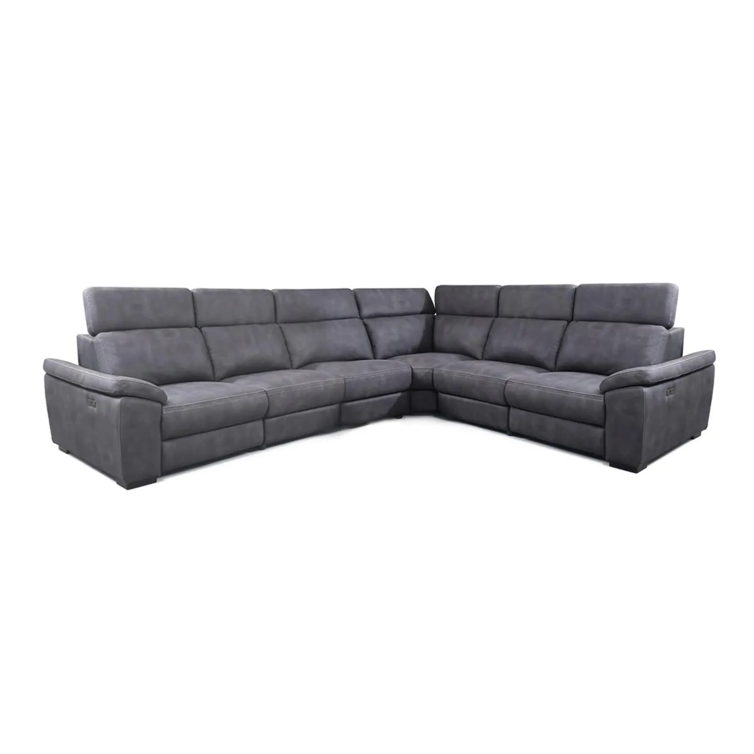 Sectionnel modulaire inclinable électrique avec appuis-tête ajustables - 6 mcx