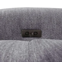 Sectionnel modulaire électrique inclinable avec 1 siège coulissant et chaise longue à gauche avec rangement - 4 mcx