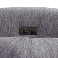 Sectionnel modulaire électrique inclinable avec 2 sièges coulissants et chaise longue à droite avec rangement - 4 mcx